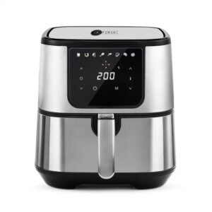 AFRA Air Fryer, 1600-1800W, 5.5L Capacity, Adjustable Temperature, Overheat Protection, Non-Slip Feet, Cool Touch Handle, G-MARK, ESMA, ROHS, and CB Certified, AF-5518AFSS, 2 years warranty