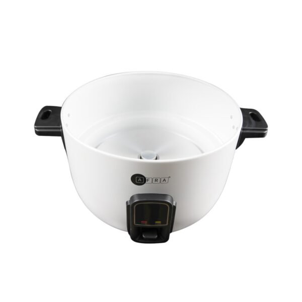 AFRA Rice Cooker, 5.6L, Keep-Warm Function 2000w, High Temperature Protection Measure Cup and Spoon White, AF-56220RCGL, 2-Year Warranty - Image 4