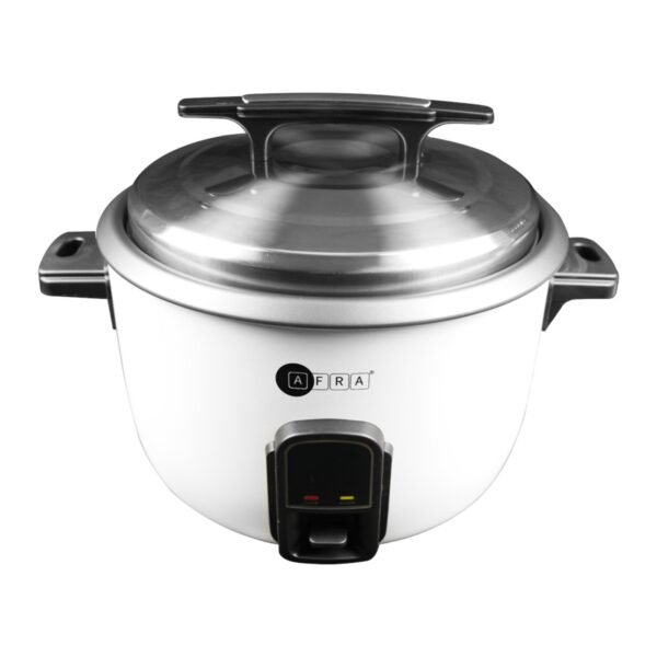 AFRA Rice Cooker, 5.6L, Keep-Warm Function 2000w, High Temperature Protection Measure Cup and Spoon White, AF-56220RCGL, 2-Year Warranty - Image 2
