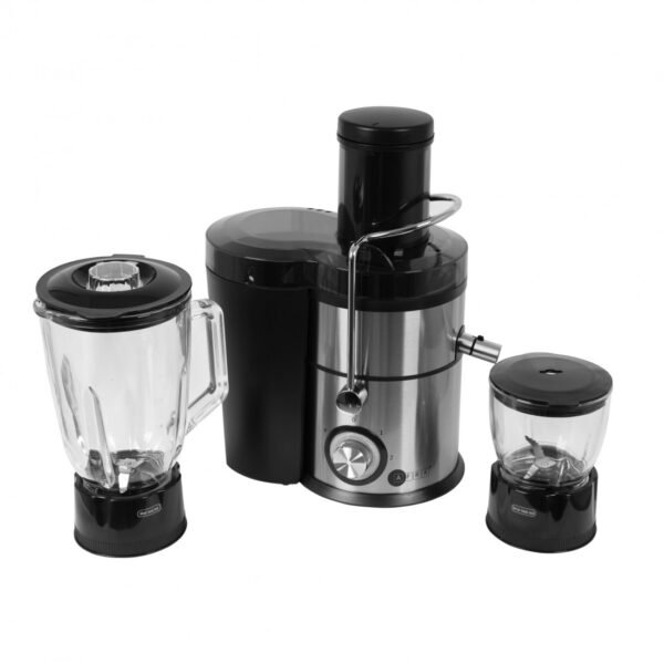 AFRA 4 in 1 Juicer, 2 Speed Settings, Pulse Function, 1.5 Litre Capacity, Glass Blender, With Meat Chopper & Grinder Jar, 5 Speed Settings, ESMA, RoHS, And CB Certified, AF-800JCBK, 2 Years Warranty - Image 8