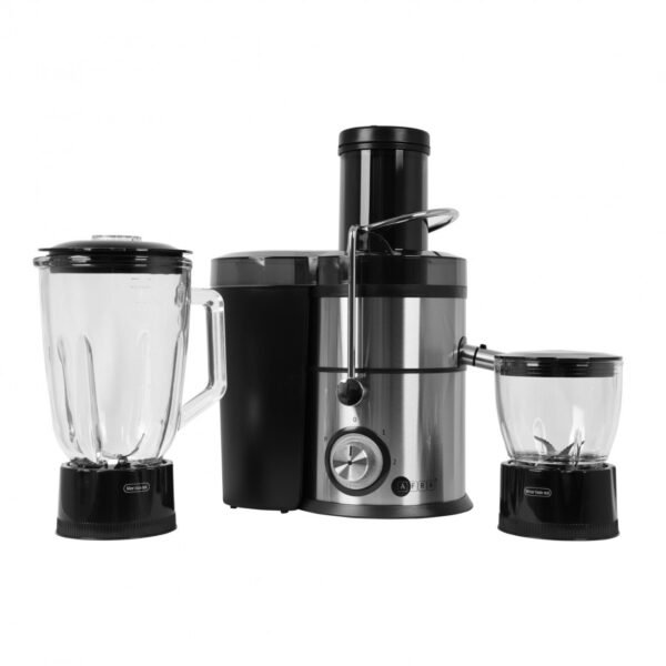 AFRA 4 in 1 Juicer, 2 Speed Settings, Pulse Function, 1.5 Litre Capacity, Glass Blender, With Meat Chopper & Grinder Jar, 5 Speed Settings, ESMA, RoHS, And CB Certified, AF-800JCBK, 2 Years Warranty - Image 4