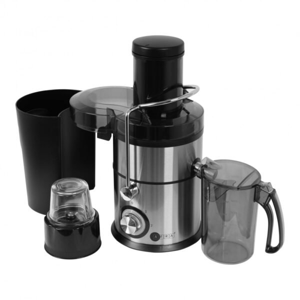 AFRA 4 in 1 Juicer, 2 Speed Settings, Pulse Function, 1.5 Litre Capacity, Glass Blender, With Meat Chopper & Grinder Jar, 5 Speed Settings, ESMA, RoHS, And CB Certified, AF-800JCBK, 2 Years Warranty - Image 3