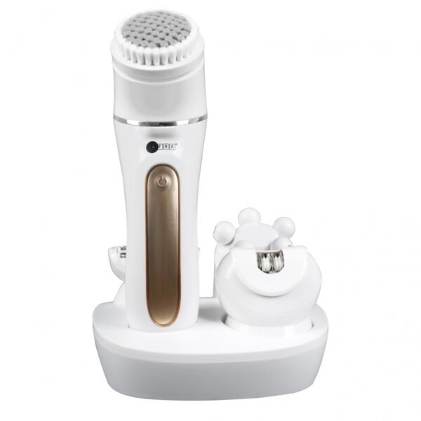 AFRA Ladies? Epillator Kit, Lithium-Ion Battery, Rechargeable, 90 Minutes Running Time, Swappable Heads, Ergonomic, Charging Base. AF-600LSWT, 2-year warranty. - Image 3