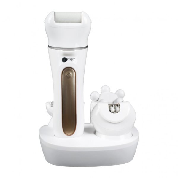 AFRA Ladies? Epillator Kit, Lithium-Ion Battery, Rechargeable, 90 Minutes Running Time, Swappable Heads, Ergonomic, Charging Base. AF-600LSWT, 2-year warranty. - Image 2