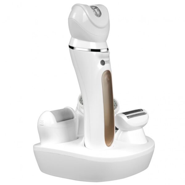 AFRA Ladies? Epillator Kit, Lithium-Ion Battery, Rechargeable, 90 Minutes Running Time, Swappable Heads, Ergonomic, Charging Base. AF-600LSWT, 2-year warranty. - Image 10