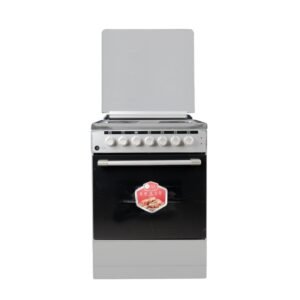 AFRA Free Standing Cooking Range, 60x60, Electric Burners, Stainless Steel, Compact, Adjustable Legs, Temperature Control, Mechanical Timer, G-Mark, ESMA, RoHS, CB, AF-6060CRHP, 2 years warranty.