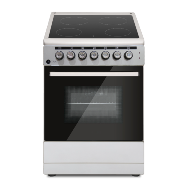 AFRA Free Standing Electrical Cooking Range, 60x60, Rotisserie, 64L, Closed Door Grilling, Vitro Ceramic, Stainless Steel, G-Mark, ESMA, RoHS, CB, AF-60VTSS, 2 years warranty