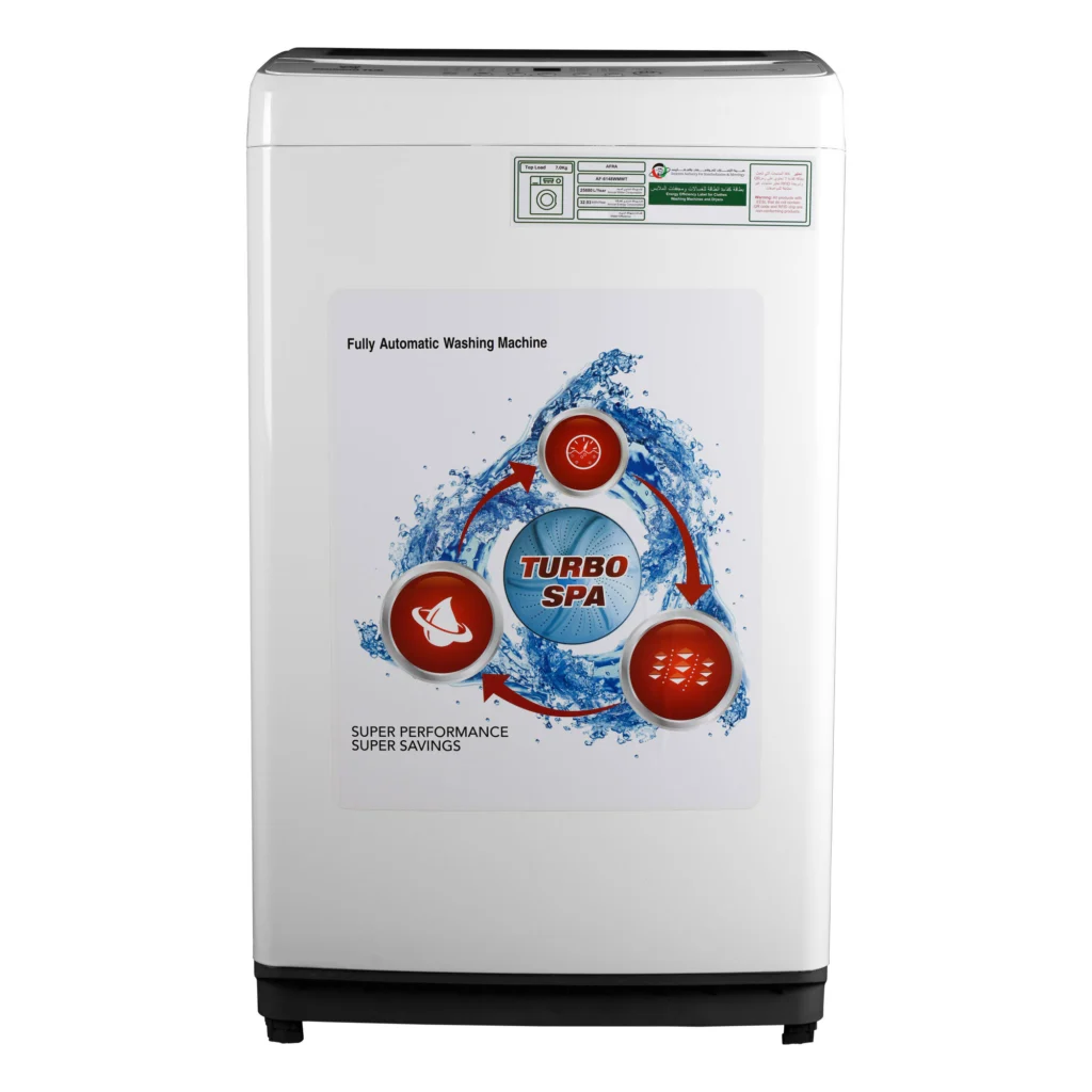 AFRA Washing Machine, Top Loading, 7 Kg Capacity, 400W, Automatic, Compact, G-MARK, ESMA, ROHS, And CB Certified, 2 Years Warranty 7 kg 400 W AF-6148WMWT White