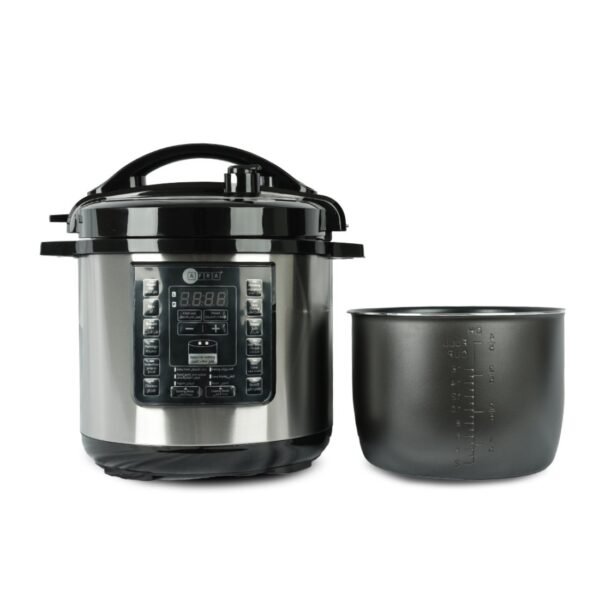 AFRA Electric Pressure Cooker, 12 in 1, Multifunction, 8L Capacity, 1300W, Silver, Stainless Steel, GMARK, ESMA, RoHS, And CB Certified, AF-8035PCSS, With 2 Years Warranty - Image 3