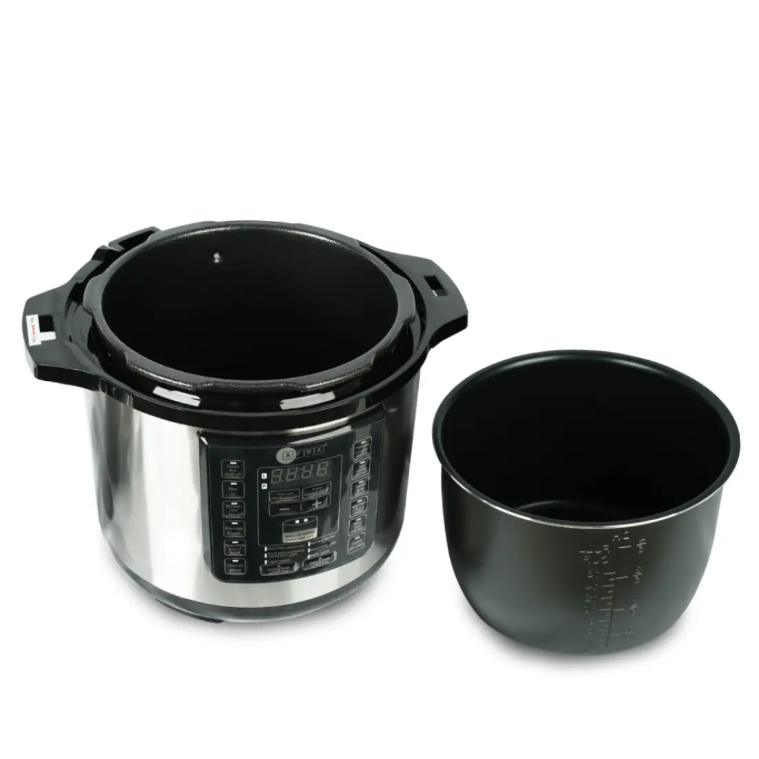 AFRA 12-in-1 Electric Pressure Cooker, 10L, 1300W, Stainless Steel, Silver – AF-1035PCSS - Image 5