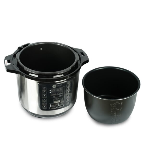 AFRA Electric Pressure Cooker, 12 in 1, Multifunction, 8L Capacity, 1300W, Silver, Stainless Steel, GMARK, ESMA, RoHS, And CB Certified, AF-8035PCSS, With 2 Years Warranty - Image 4