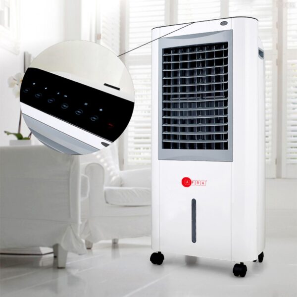 AFRA 5 in 1 Air Cooler, 80W, 12L Capacity, Wide Area Cooling & Circulation, Swing Setting, Speed Settings, G-MARK, ESMA, ROHS, and CB Certified, 2 years warranty - white - Image 3