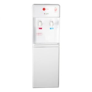AFRA Water Dispenser Cabinet, 5L, Floor Standing, 630W, Top Load, Compressor Cooling, 2 Tap, Stainless Steel Tanks, G-MARK, ESMA, ROHS, and CB Certified, AF-85WDWT, 2 years Warranty