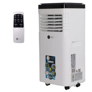 AFRA Portable Air Conditioner | 9000 BTU | Remote Control | 24-Hour Timer | Digital Display | AF-900PACWH