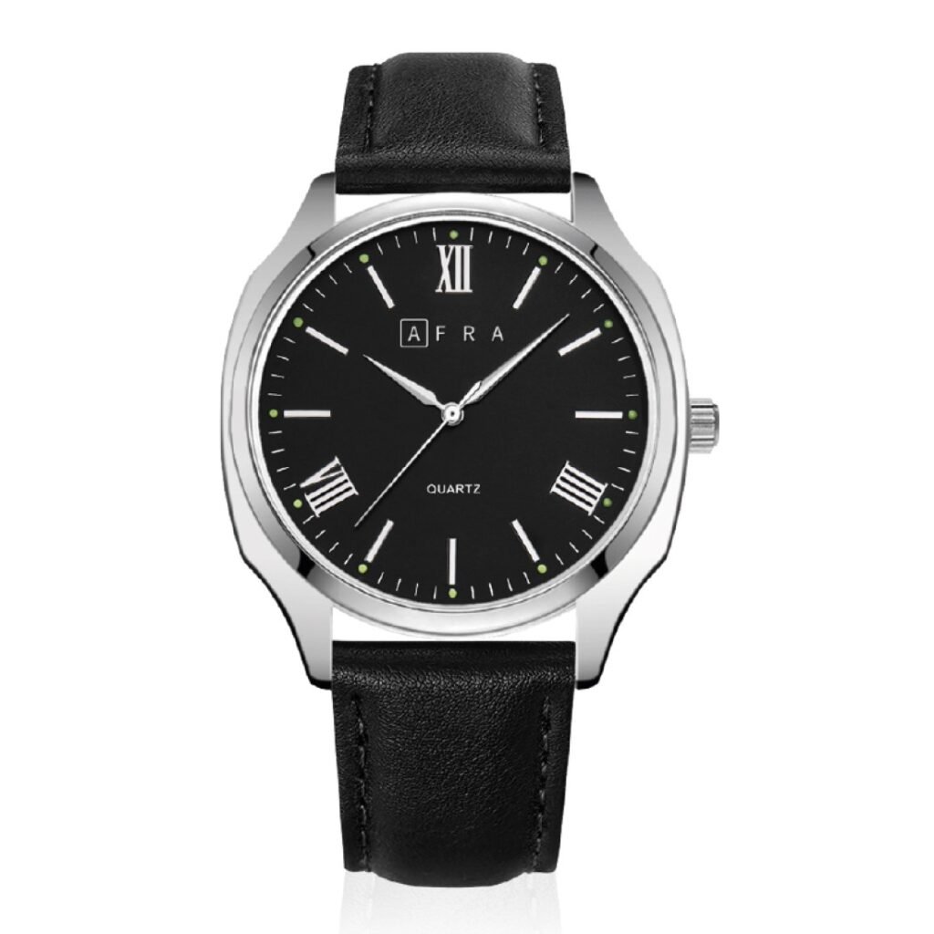 AFRA Ryder Casual Gents Watch | Silver Stainless Steel Case | 30m Water Resistant | AF10103