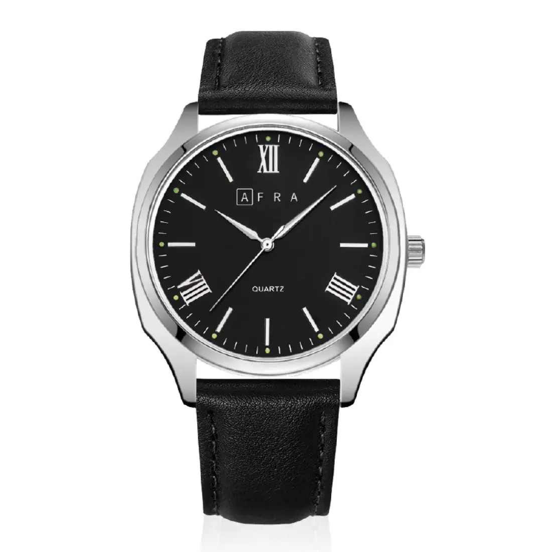 AFRA Ryder Casual Gents Watch | Silver Stainless Steel Case | 30m Water Resistant | AF10103