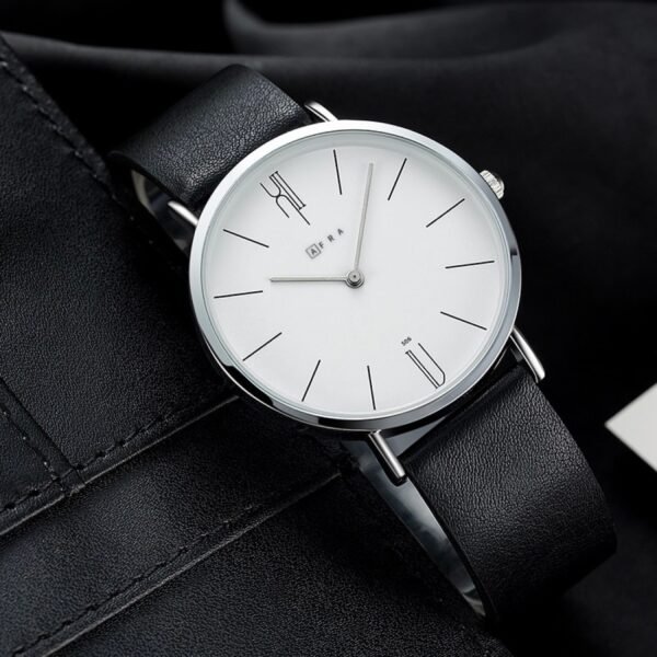 AFRA Urbanite Gentleman?s Watch, Leather Strap, Quartz, Water Resistant 30m. - Image 3