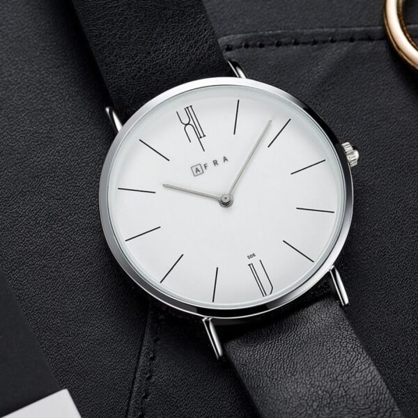 AFRA Urbanite Gentleman?s Watch, Leather Strap, Quartz, Water Resistant 30m. - Image 2