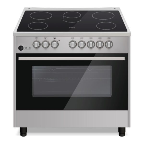 AFRA Free Standing Electrical Cooking Range, 90x60, Rotisserie, 110L, Closed Door Grilling, Stainless Steel, G-Mark, ESMA, RoHS, CB, AF-90SPSS, 2 years warranty