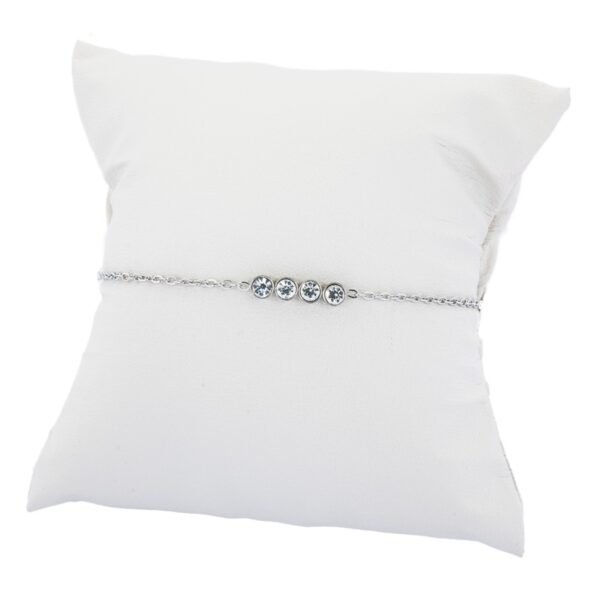 AFRA JEW JEWEL SILVER STAINLESS STEEL BRACELET - Image 2