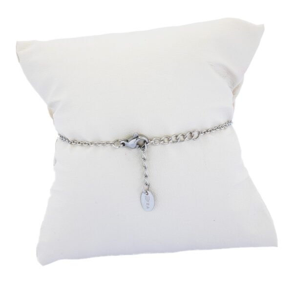 AFRA JEW JEWEL SILVER STAINLESS STEEL BRACELET - Image 4