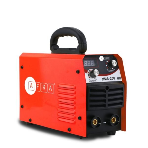 AFRA INVERTER WELDER, 240 V, 200A Maximum, Anti-Stick, Anti-Force, Hot Start, Over-Voltage And Over-Current Protection, Accessories Included, Model AFT-0200WMRD, 1 Year Warranty