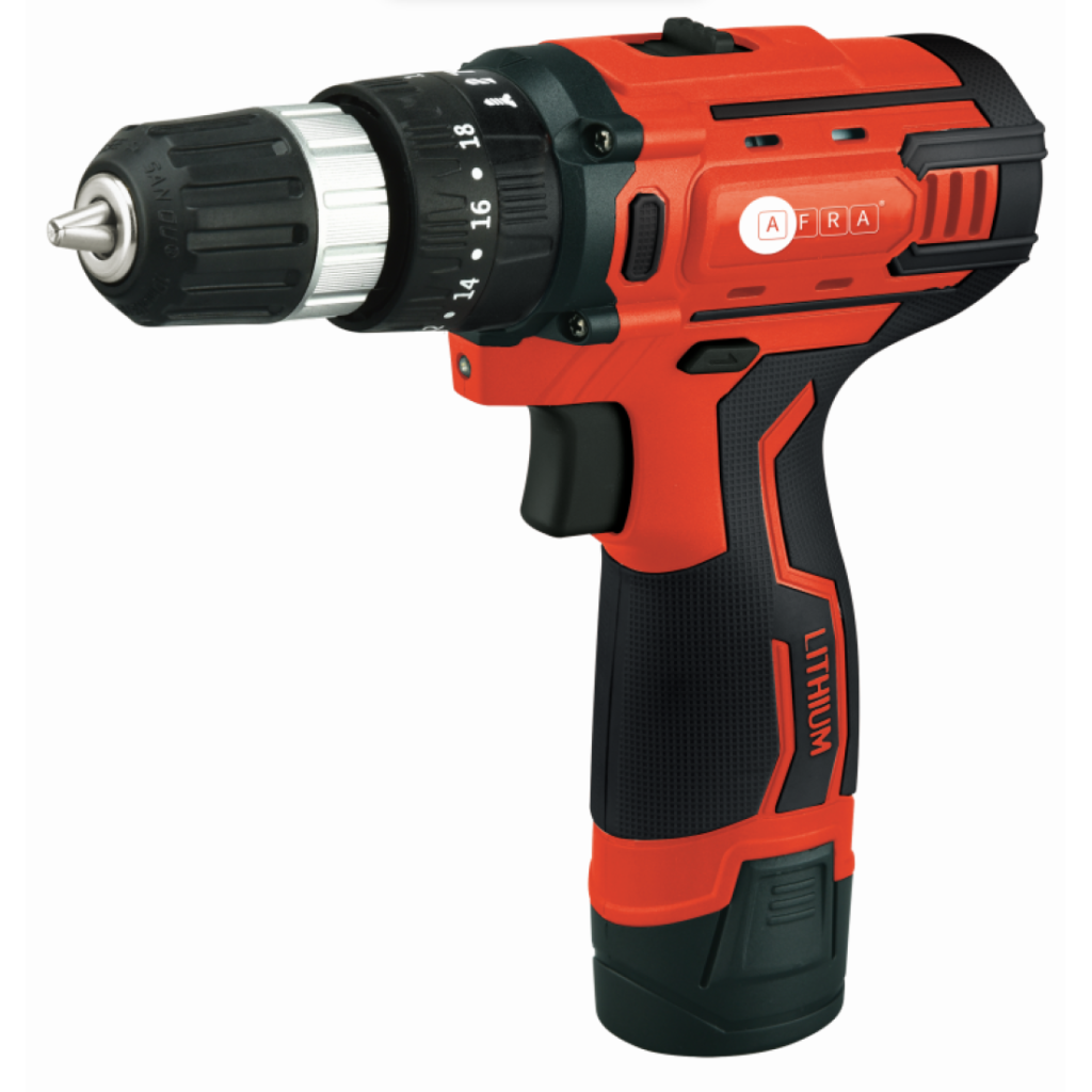 AFRA Cordless Impact Drill Driver (Model AFT-10-12CDRD)