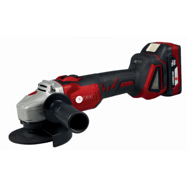 AFRA Cordless Angle Grinder - Model AFT-18AG-115CDRD | 18V | 115mm Disc | 4.0Ah Battery | Smooth Start - Image 2