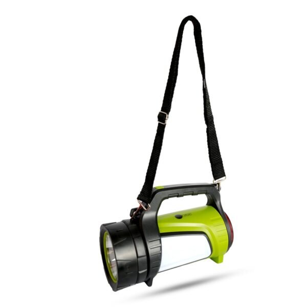 AFRA Handheld LED Emergency Searchlight, 3 Modes, 10W Main Light, 3W Side Light, 1000 Lumens, 500m Range, 6000mAh Rechargeable Li-ion Battery, USB Charging Port, IP66 AF-0512BTPL, 1 Year Warranty - Image 3