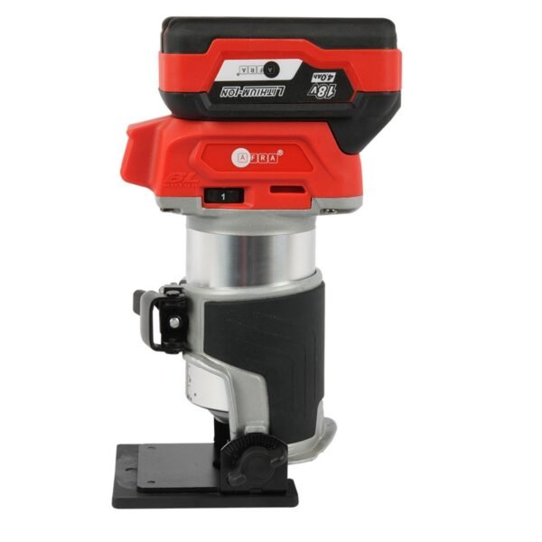 AFRA Cordless Inclined Base Trimmer - Model AFT-18IB-68CDRD | 18V | 6-8mm Collet | 8mm Depth | 30,000 RPM - Image 5