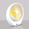 Portable rechargeable fan from Afra swinging