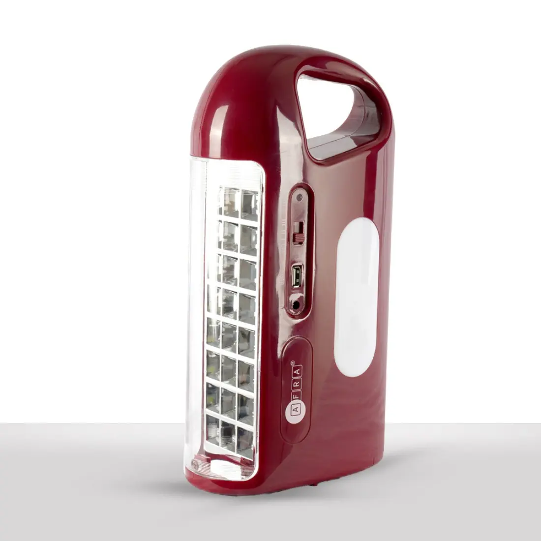 AFRA Emergency LED Light | Rechargeable | 24 SMD | USB Charging | Indoor & Outdoor | AF-6700ELRD