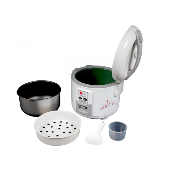 Afra Rice Cooker, 1.5 Litre, Inner Pot, Aluminium Heating Plate, Quick & Efficient, Fully Sealable, Preserves Flavors & Nutrients, G-mark, ESMA, ROHS, And CB Certified, AF-1550DRWT, 2 Years Warranty - Image 7