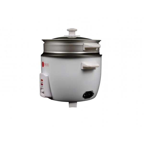Afra Rice Cooker, 1.5 Litre, Non-stick Inner Pot, Glass Lid, Aluminum Heating Plate, Keep-warm Function, With Measuring Cup & Spoon, G-mark, ESMA, ROHS, And CB Certified, AF-1550RCWT, 2 Years Warranty - Image 4