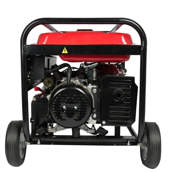AFRA Gasoline Generator, 6.5KW Maximum, Recoil and Electric Start, 190F Engine, Compact Design, Low Noise, Accessories Included, - Image 2