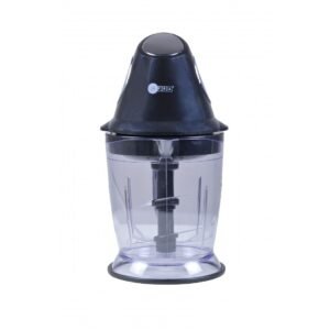 AFRA Electric Chopper, 500W 1.7 L, Stainless Steel Blades, G-MARK, ESMA, ROHS, and CB Certified Black/Clear,AF-500CHBK, with 2 years Warranty,