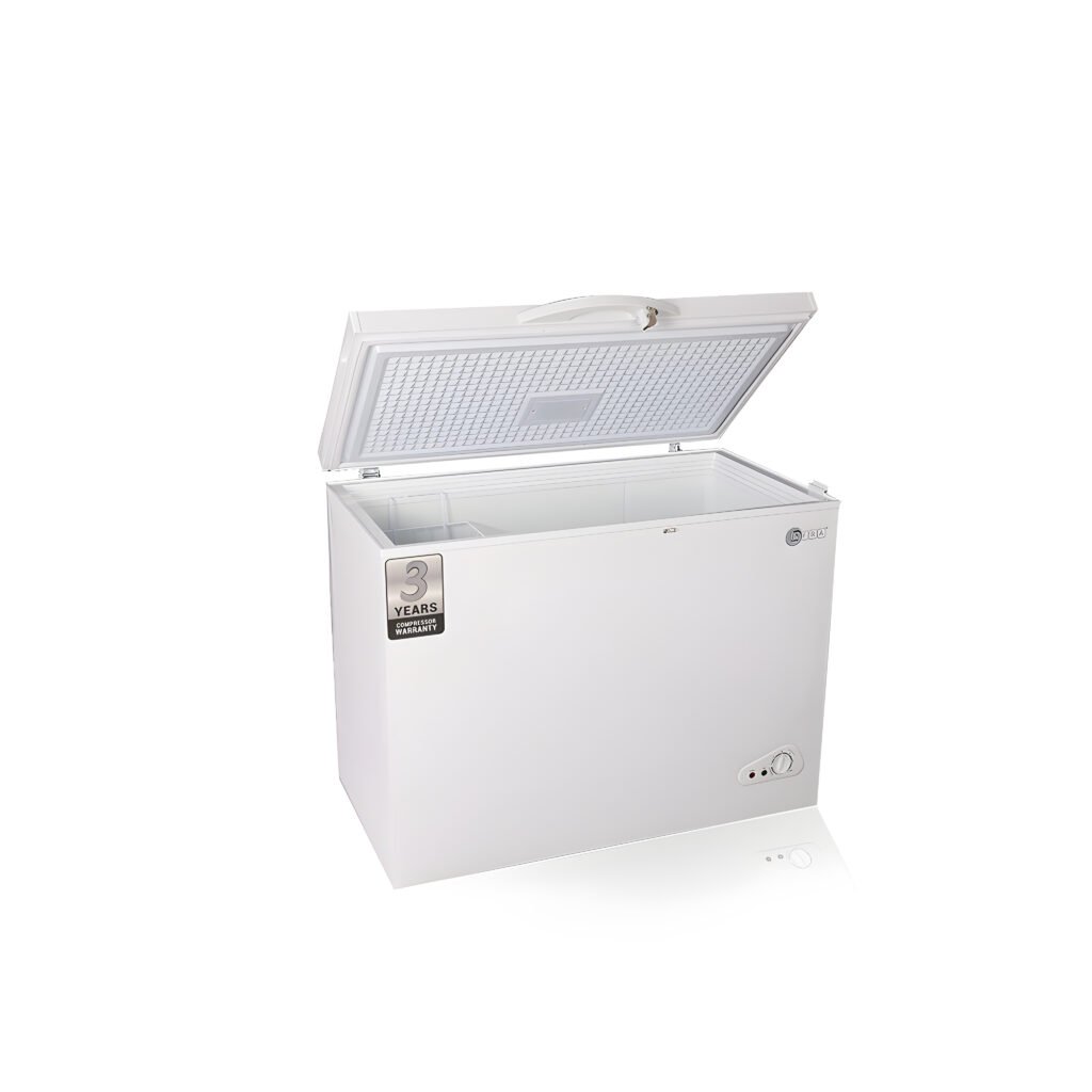 AFRA Chest Freezer 260L  Low Noise, Defrost Function, ESMA Certified  Model AF-2600CFWT