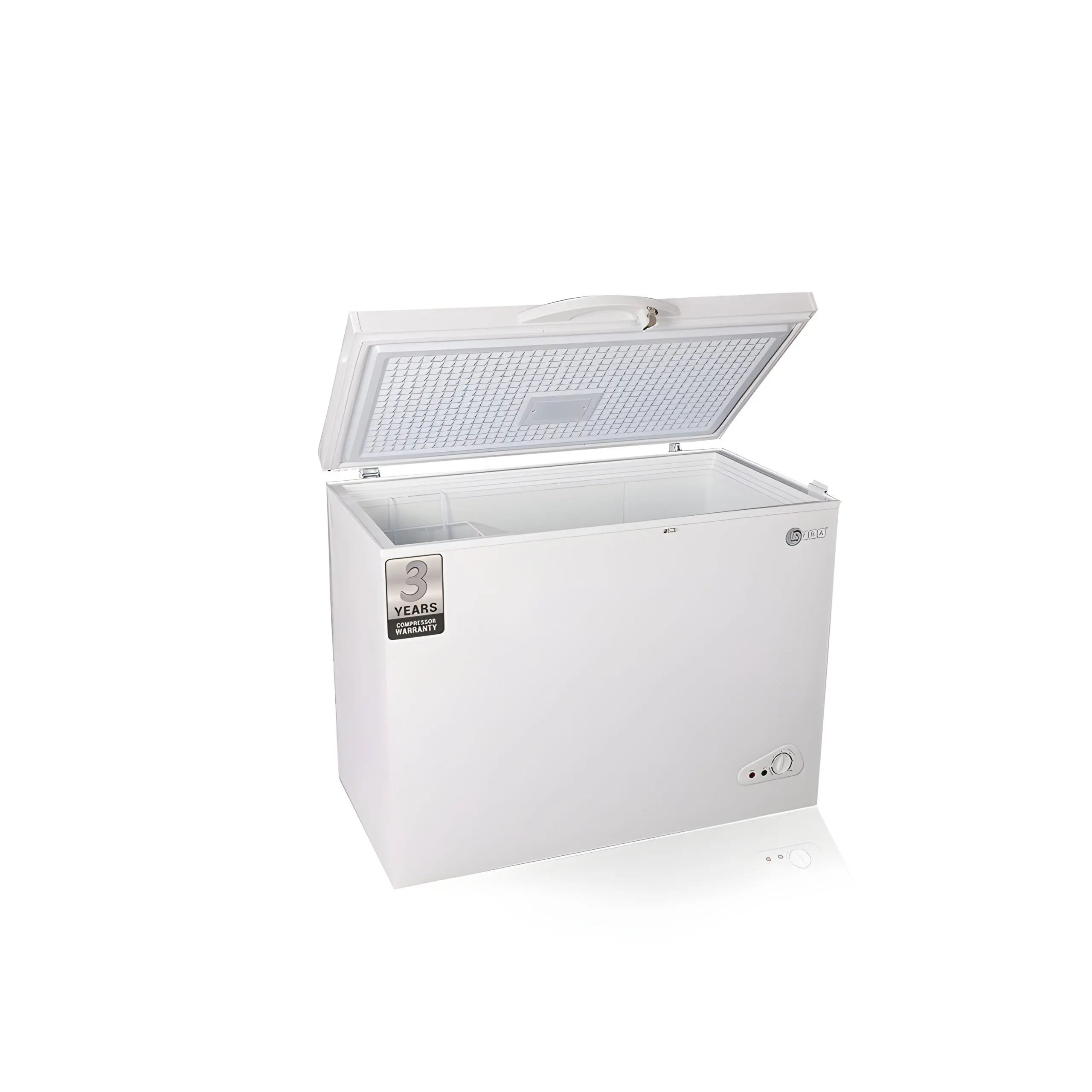 AFRA Chest Freezer 260L Low Noise, Defrost Function, ESMA Certified Model AF-2600CFWT