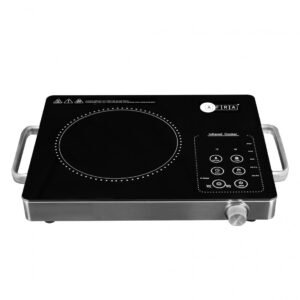 Afra Infrared Cooktop (Single), 2000W, LED Display, Child Lock, Crystal Plate, Stainless Steel Body, digital LED display, G-Mark, ESMA, RoHS, 2 Years Warranty. (AF-2000ICBK)