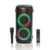 portable party speaker with wheels and 4500mAh battery