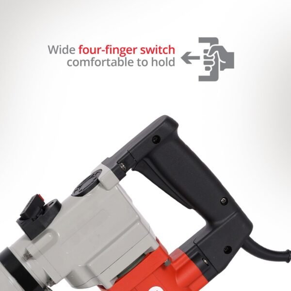 AFRA Electric Rotary Hammer, 26MM, 750W, 3200/Min Rated Impact, Concrete: 26mm Max Capacity, Hammer & Demolition, AFT-26-750RHRD, 1-Year Warranty - Image 4