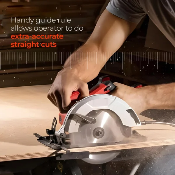 AFRA Circular Saw - Model AFT-11-185CSRD | 185mm Blade | 1100W | 5600 RPM | Adjustable 0–45° Bevel - Image 4