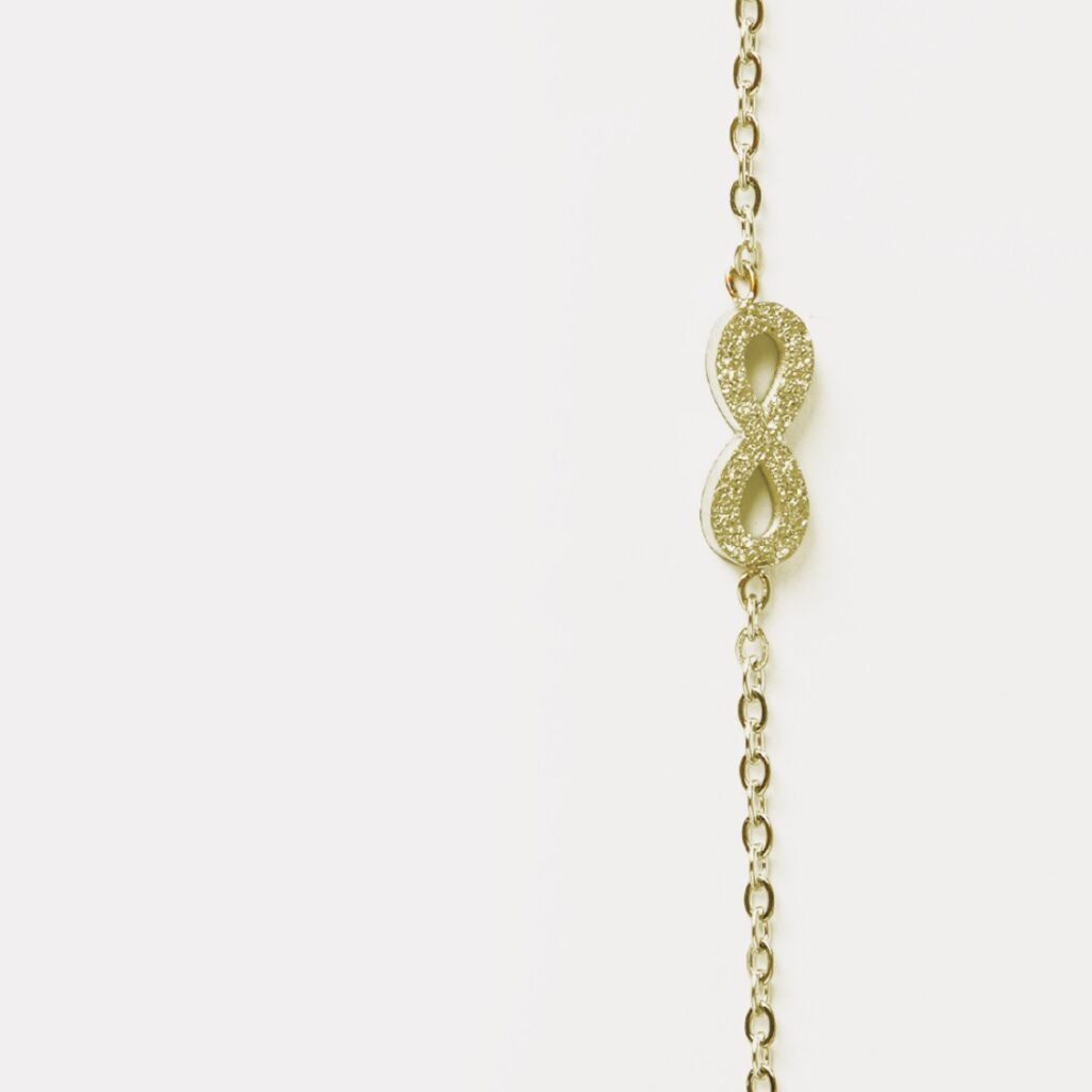 AFRA JEW Infinite Bracelet | Gold Stainless Steel | Infinity Symbol Design | Elegant Women’s Jewelry | AFJ70004B