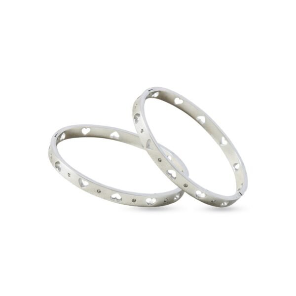 AFRA JEW Eudora Bracelet | Silver Stainless Steel | Elegant Link Design | Modern Wristwear | AFJ18001B