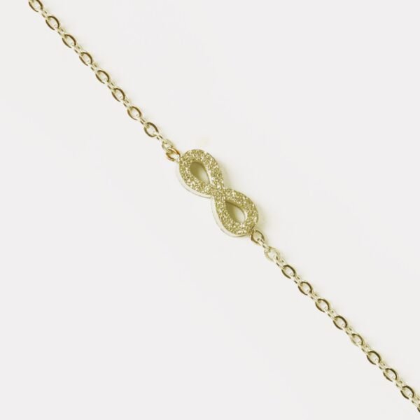 AFRA JEW Infinite Bracelet | Gold Stainless Steel | Infinity Symbol Design | Elegant Women’s Jewelry | AFJ70004B - Image 2