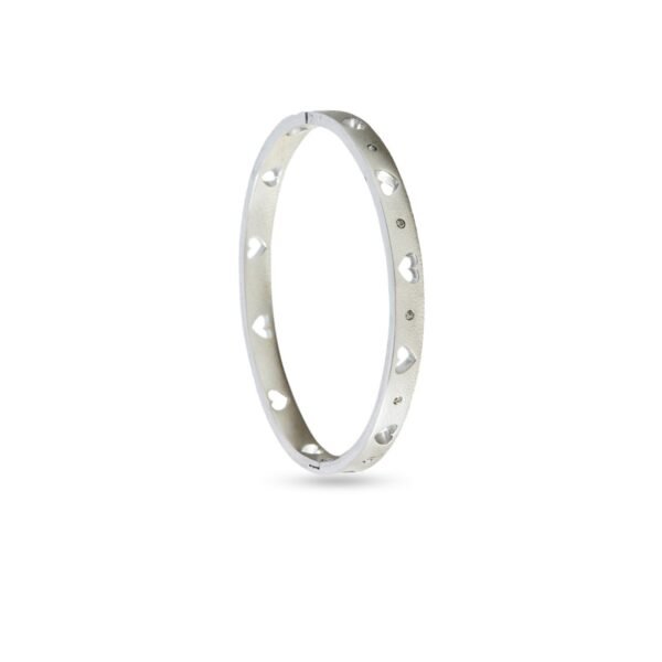 AFRA JEW Eudora Bracelet | Silver Stainless Steel | Elegant Link Design | Modern Wristwear | AFJ18001B - Image 3