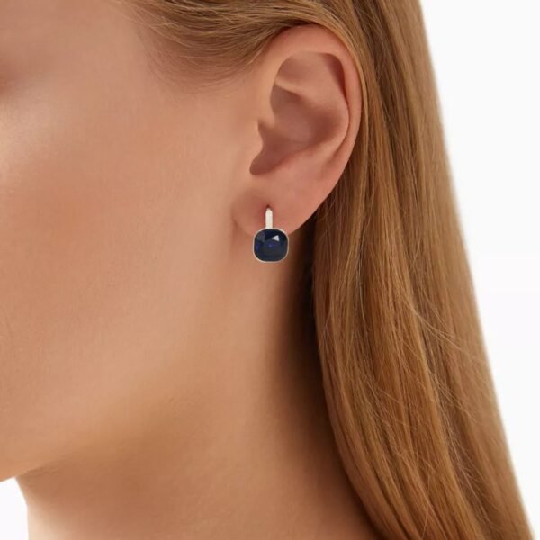 AFRA JEW Azure Set | Silver Stainless Steel Necklace & Earrings | Modern Elegant Jewelry | AFJ25001S - Image 2