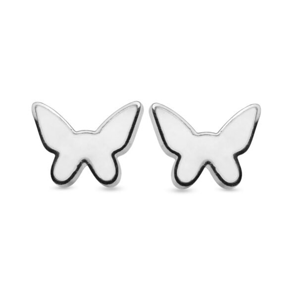 AFRA JEW Wings Set | Silver Stainless Steel Necklace & Earrings | Angel Wing Jewelry Gift | AFJ17003S - Image 2