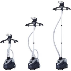 AFRA 1.6L GARMENT STEAMER WITH HANGER 1950W BLACK & GREY