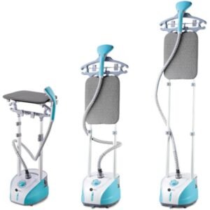 AFRA 2.0L GARMENT STEAMER WITH IRON BOARD 1950W BLUE AND WHITE